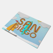 T-SHIRT San Diego Deurmat (Schuin)