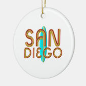 T-SHIRT San Diego Keramisch Ornament (Links)