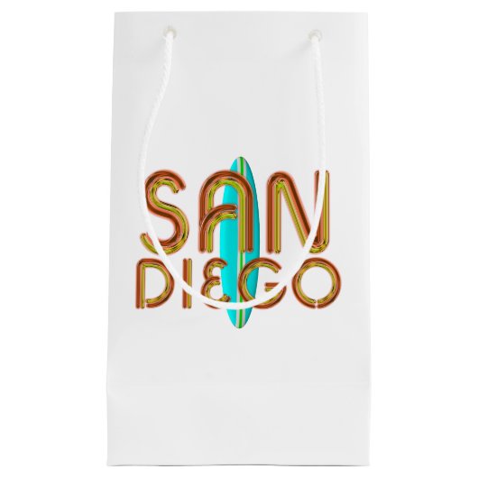 T-SHIRT San Diego Klein Cadeauzakje (Voorkant)