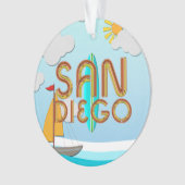 T-SHIRT San Diego Ornament (voorkant)