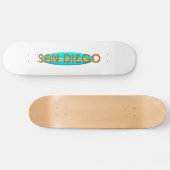 T-SHIRT San Diego Persoonlijk Skateboard (Horizontaal)