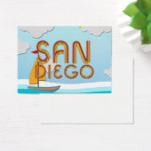 T-SHIRT San Diego Visitekaartje (Bureau)