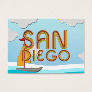 T-SHIRT San Diego Visitekaartje