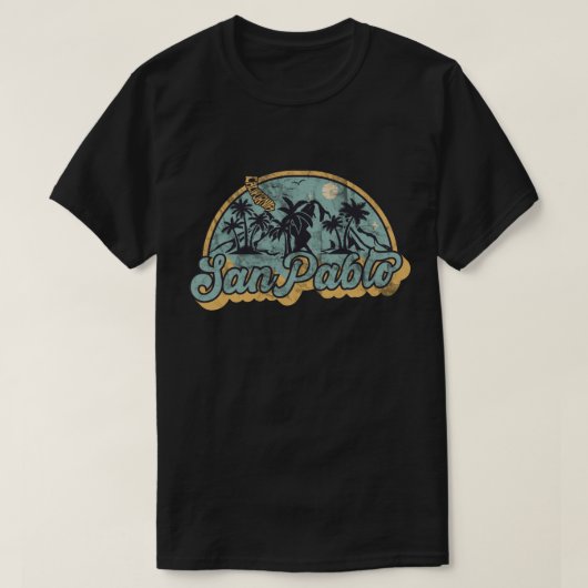 T-shirt San Pablo, Californië (Design voorkant)