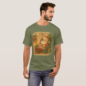 T-Shirt Santa's Cozy Christmas Nap (Voorkant volledig)