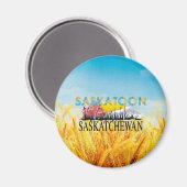 T-SHIRT Saskatoon Magneet (Voorkant / Achterkant)