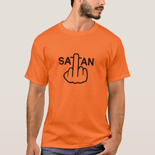 T-Shirt Satan Flip (Voorkant)