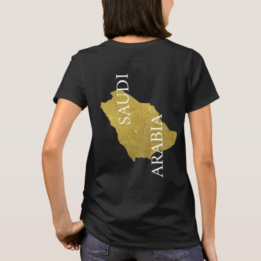 T Shirt saudi (Achterkant)