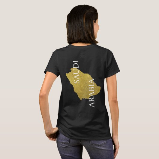 T Shirt saudi (Achterkant volledig)