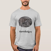 T-shirt #savethetigers (Voorkant)