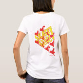 T-shirt: "Schaats Alles!" T-shirt (Achterkant)