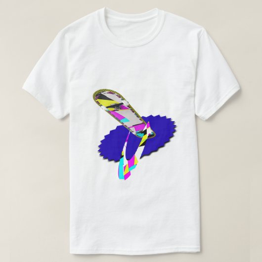 T-Shirt Schaats BoardN trkswhls (Design voorkant)