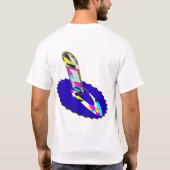 T-Shirt Schaats BoardN trkswhls (Achterkant)