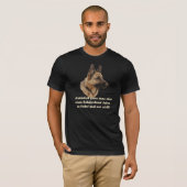 T-Shirt "Schäferhund" (Voorkant volledig)