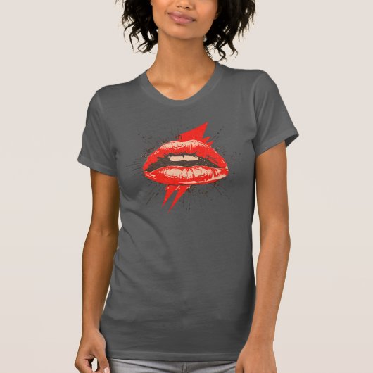 T-shirt scharlaken schreeuw (Voorkant)