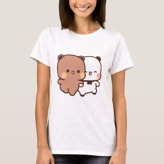 T-shirt schattig (Voorkant)