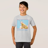T-shirt - Schattig maar fel (Voorkant volledig)