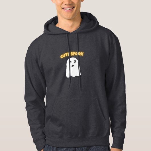 T-Shirt Schattig Spook | Minimalistische Kawaii Ge (Voorkant)
