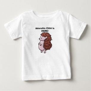 T-Shirt Schattige Kind Hedgehog Design