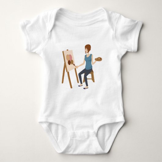 T-shirt schilderen (Voorkant)
