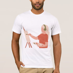 T-shirt schilderen