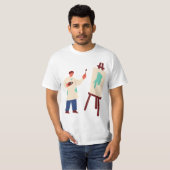 T-shirt schilderen (Voorkant volledig)