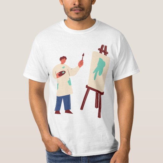 T-shirt schilderen (Voorkant)