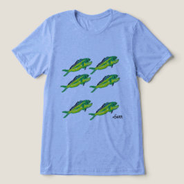 T-shirt: School of Fish Tri-Blend Shirt