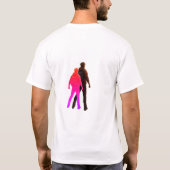 T-shirt Sci-Fi Mannelijk Personage (Achterkant)