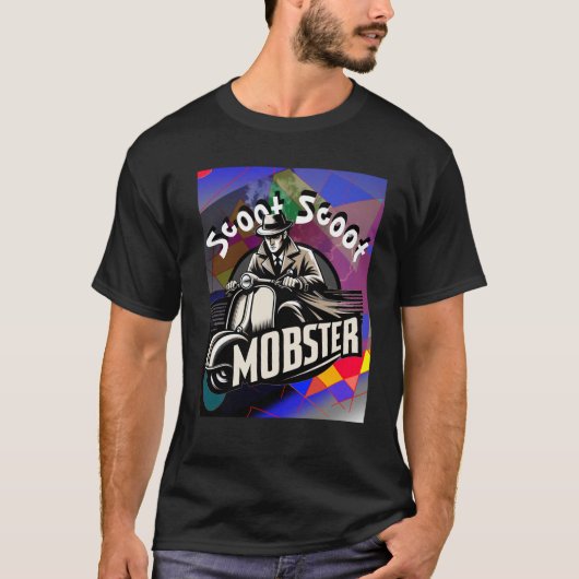 T-shirt Scoot Mobster (Voorkant)