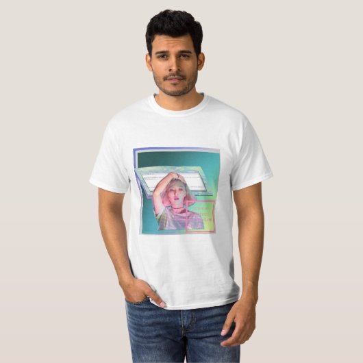 T-shirt SEAPUNK GIRL (Voorkant volledig)
