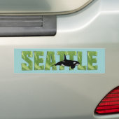 T-SHIRT Seattle Bumpersticker (Op auto)