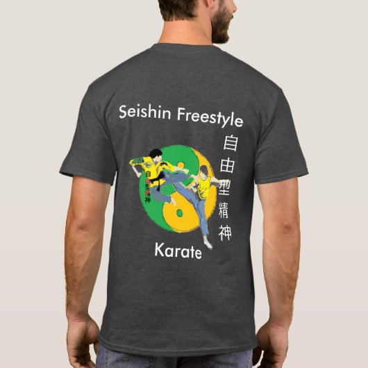 T-Shirt Seishin Freestyle Karate (Achterkant)