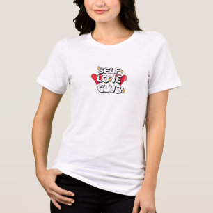 T-shirt Self Love Club Dames