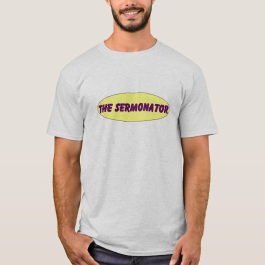 T-shirt sermonator (Voorkant)