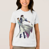 T-shirt Seto Kaiba – Blauw-ogen Witte Draak Rider (Voorkant)