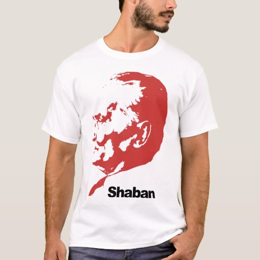 T-Shirt - Shaban (Voorkant)