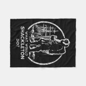 T-shirt Shackleton Leiderschapsenergie Managers Re Fleece Deken (Voorkant (Horizontaal))