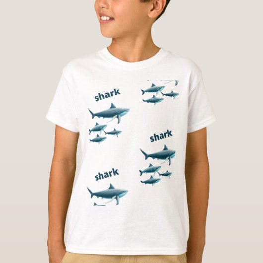 T-shirt Shark (Voorkant)