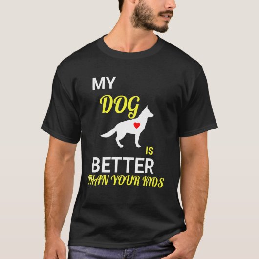 T-shirt Shepherd Dog (Voorkant)