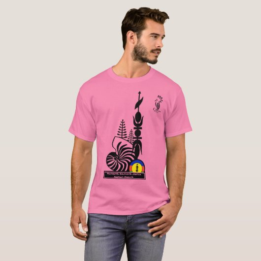 T-shirt-shirt/broederschap. Solidariteit. Justitie T-shirt (Voorkant volledig)