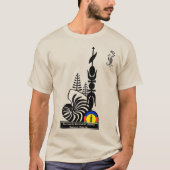 T-shirt-shirt/broederschap. Solidariteit. Justitie T-shirt (Voorkant)