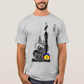 T-shirt-shirt/broederschap. Solidariteit. Justitie T-shirt (Voorkant)