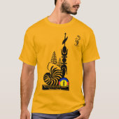 T-shirt-shirt/broederschap. Solidariteit. Justitie T-shirt (Voorkant)