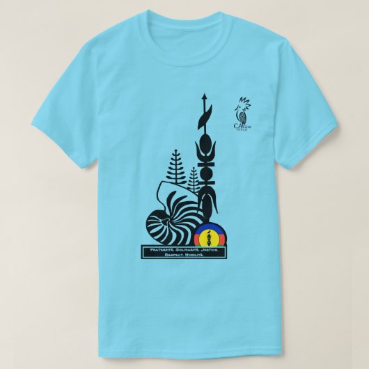 T-shirt-shirt/broederschap. Solidariteit. Justitie T-shirt (Design voorkant)