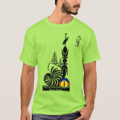 T-shirt-shirt/broederschap. Solidariteit. Justitie T-shirt (Voorkant)