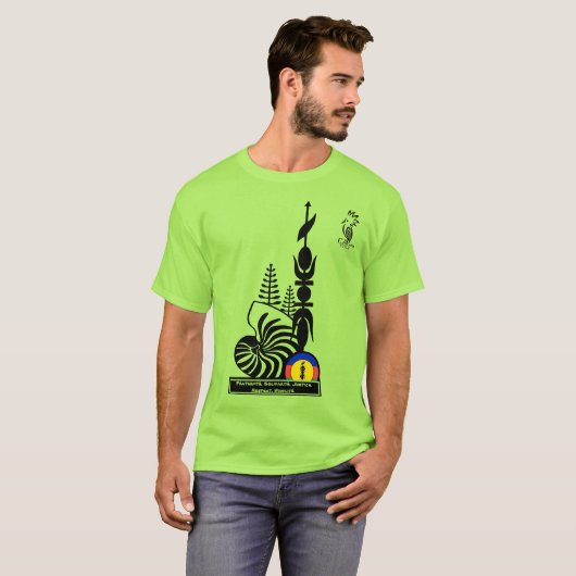 T-shirt-shirt/broederschap. Solidariteit. Justitie T-shirt (Voorkant volledig)