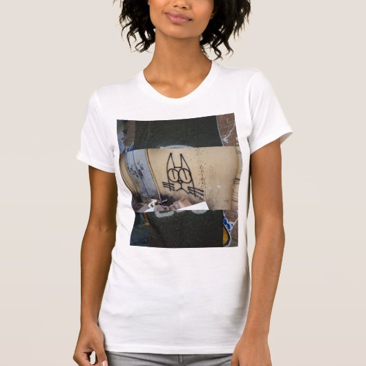 T-shirt-shirt met uniek afbeelding. t-shirt (Voorkant)