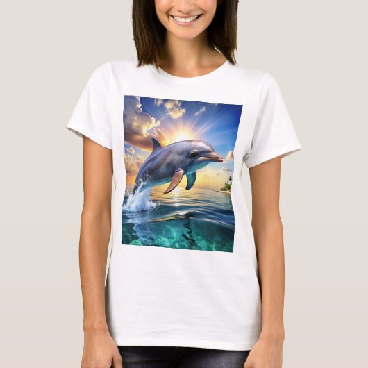 T-shirt-shirt van vis t-shirt (Voorkant)