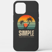 T-shirt Simple Sunset - Tropical vibes design Watc Case-Mate iPhone Case (Achterkant)